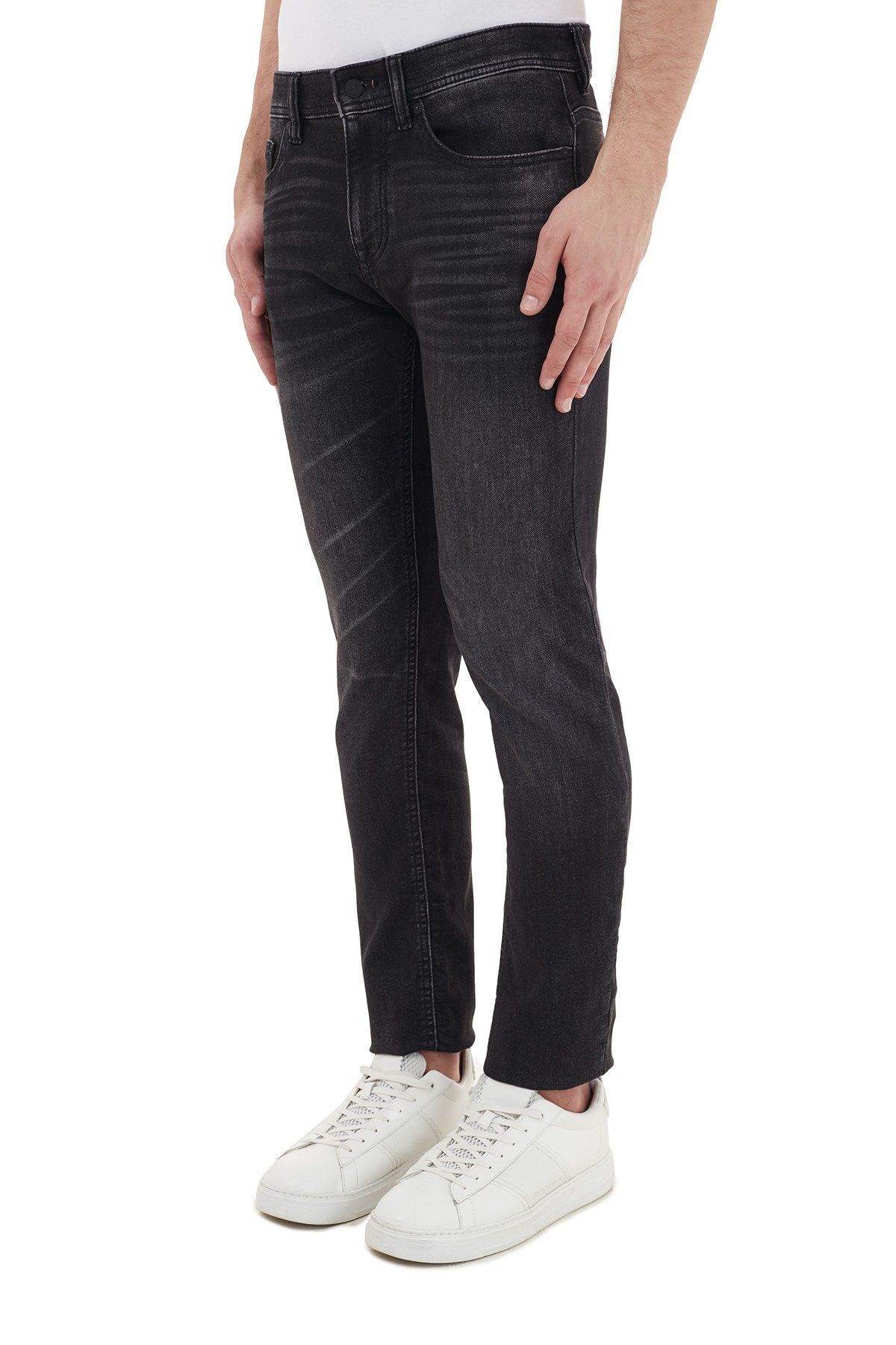 Hugo Boss Slim Fit Pamuklu Jeans Erkek Kot Pantolon 50438826 003 SİYAH