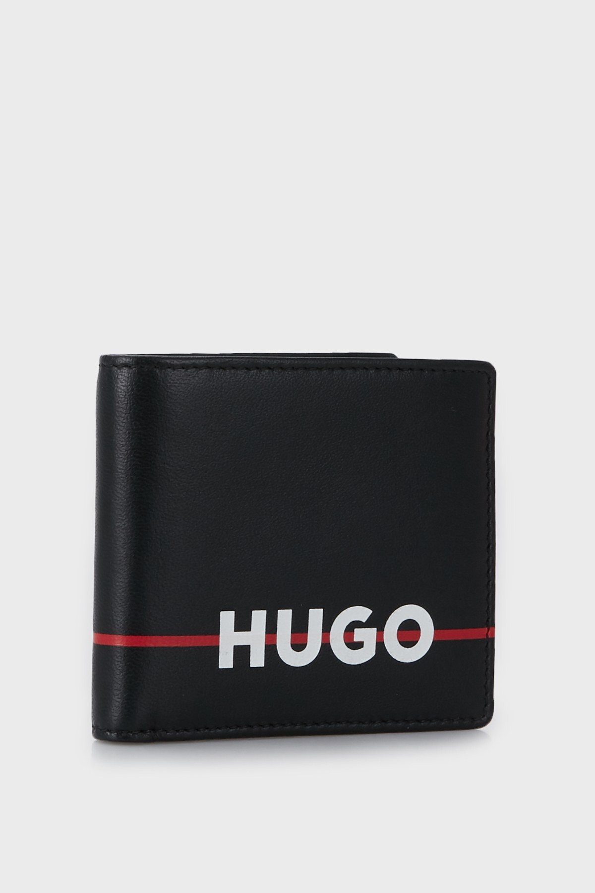Hugo Logo Baskılı Erkek Cüzdan 50475049 001 SİYAH