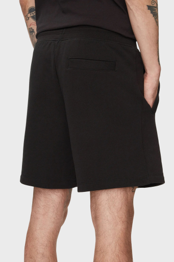 Hugo Logo Baskılı Pamuklu Relaxed Fit Yüksek Bel Erkek Short 50510005 001 SİYAH - 8
