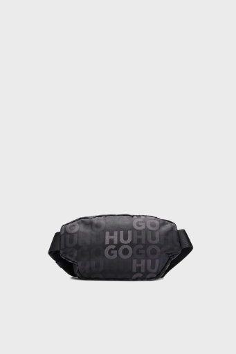 Hugo Logolu Ayarlanabilir Askılı Erkek Bel Çantası 50504108 001 SİYAH - 9