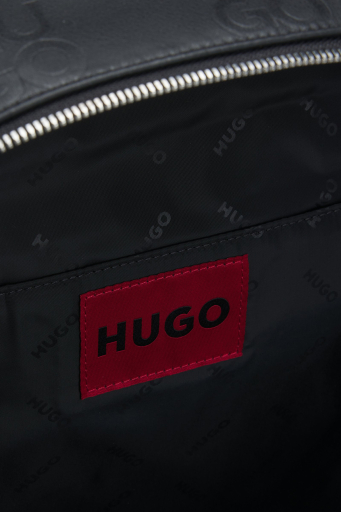 Hugo Logolu Ayarlanabilir Çift Askılı Erkek Sırt Çantası 50535710 002 SİYAH - 4