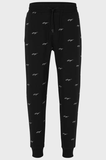Hugo Logolu Belden Bağlamalı Pamuklu Relaxed Fit Erkek Pantolon 50486458 001 SİYAH - 12