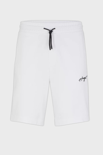 Hugo Logolu Belden Bağlamalı Relaxed Fit Cepli Erkek Short 50486438 100 BEYAZ - 5