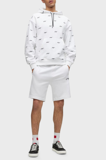 Hugo Logolu Belden Bağlamalı Relaxed Fit Cepli Erkek Short 50486438 100 BEYAZ - 6