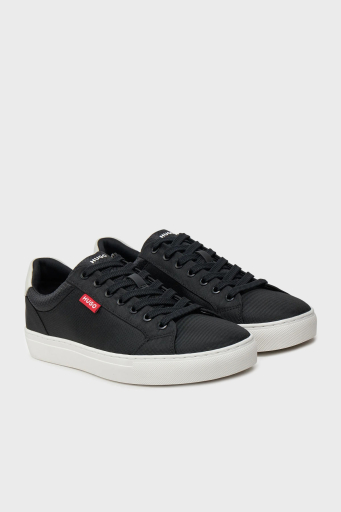 Hugo Logolu Kalın Taban Sneaker Erkek Ayakkabı 50541693 001 SİYAH - 2