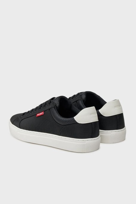 Hugo Logolu Kalın Taban Sneaker Erkek Ayakkabı 50541693 001 SİYAH - 4