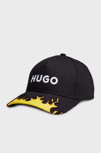 Hugo Logolu Pamuklu Erkek Şapka 50506202 001 SİYAH - 5