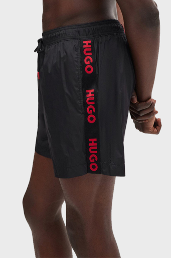 Hugo Logolu Regular Fit Belden Bağlamalı Cepli Erkek Mayo Short 50500973 001 SİYAH - 2