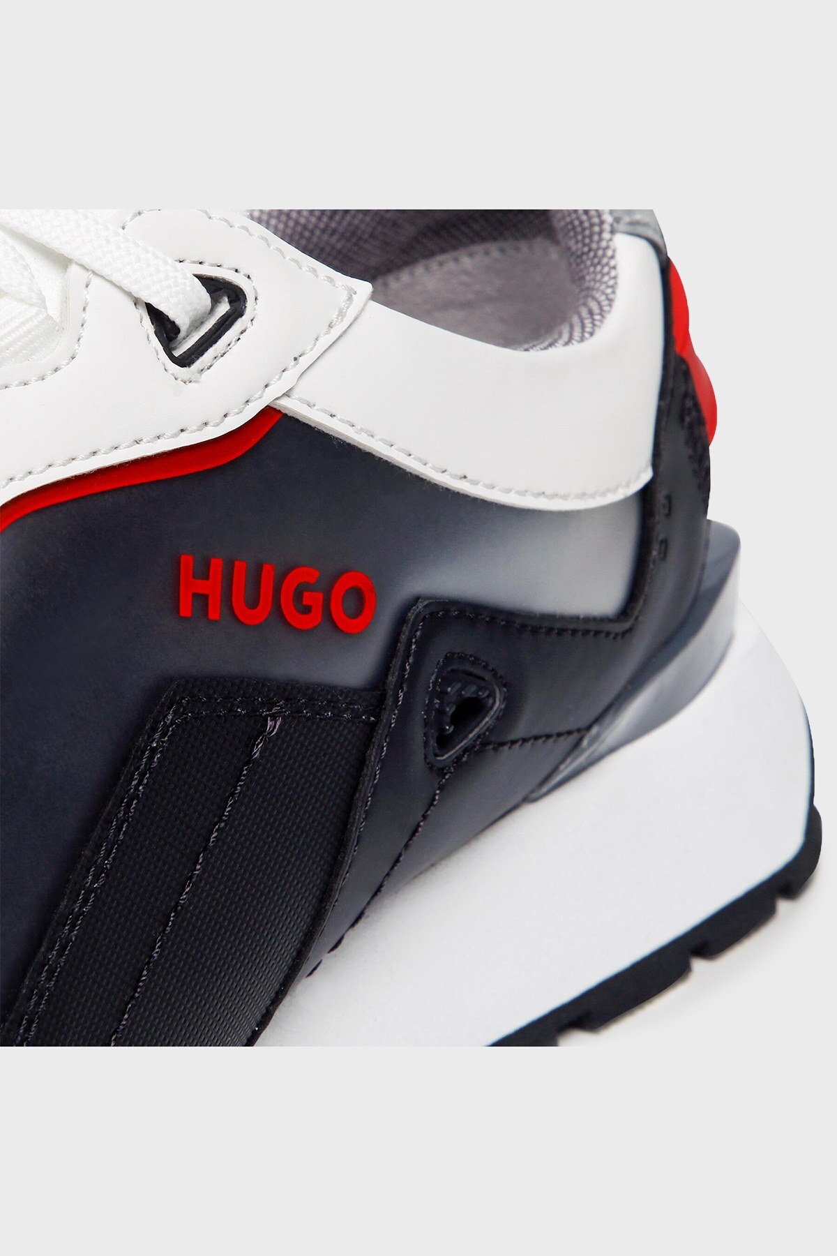 Hugo Logolu Sneaker Erkek Ayakkabı 50470501 006 SİYAH-BEYAZ