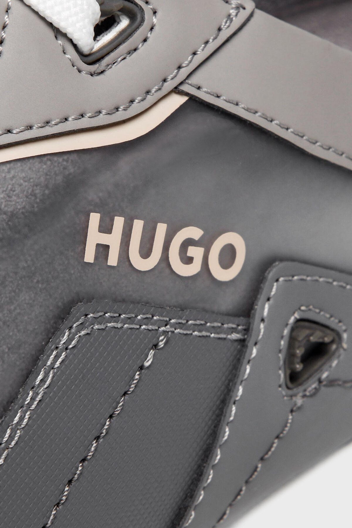 Hugo Logolu Sneaker Erkek Ayakkabı 50470501 069 GRİ