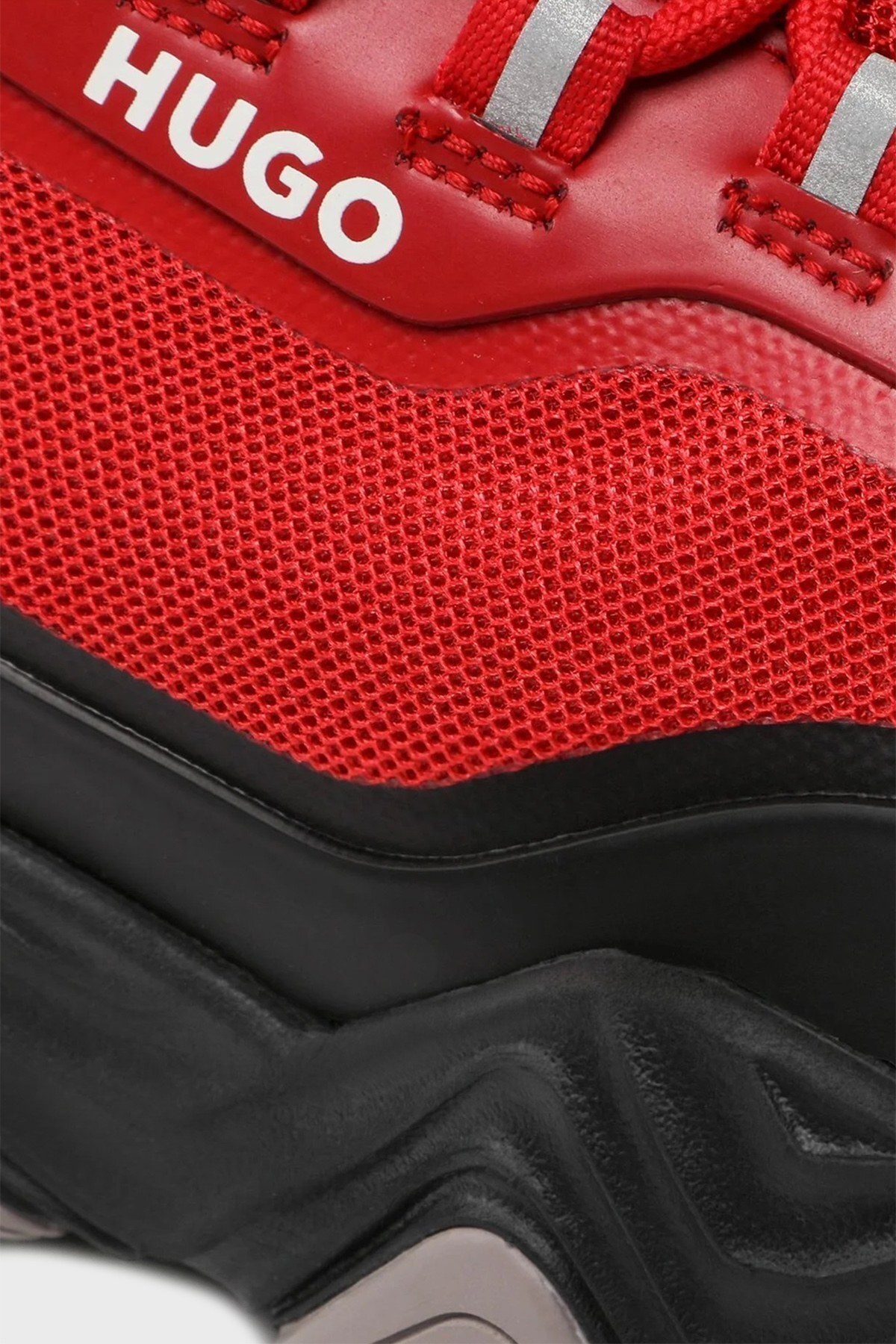 Hugo Logolu Sneaker Erkek Ayakkabı 50474298 610 KIRMIZI
