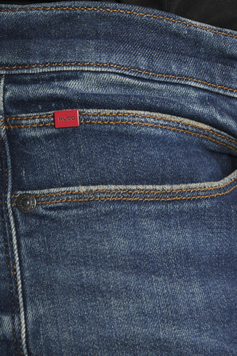 Hugo Pamuk Karışımlı Ekstra Slim Fit Jeans Erkek Kot Pantolon 50507867 412 LACİVERT - 10