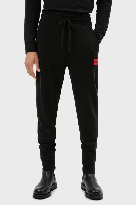 Hugo Pamuklu Cepli Jogger Spor Erkek Pantolon 50447963 001 SİYAH - 2