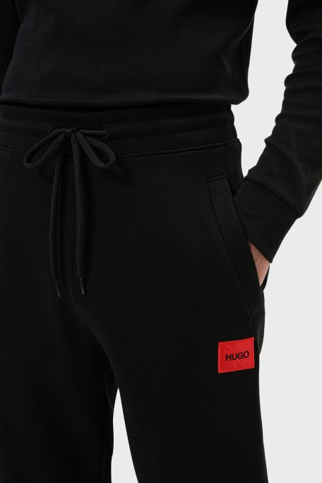 Hugo Pamuklu Cepli Jogger Spor Erkek Pantolon 50447963 001 SİYAH - 5