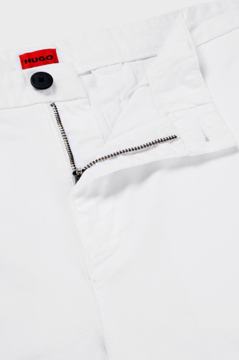Hugo Pamuklu Normal Bel Slim Fit Chino Erkek Short 50471182 100 BEYAZ - 11