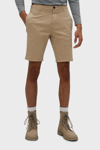 Hugo Pamuklu Normal Bel Slim Fit Chino Erkek Short 50471182 264 BEJ - 8