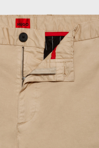 Hugo Pamuklu Normal Bel Slim Fit Chino Erkek Short 50471182 264 BEJ - 11