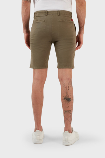 Hugo Pamuklu Normal Bel Slim Fit Chino Erkek Short 50471182 345 HAKİ - 12