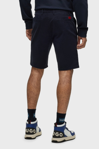 Hugo Pamuklu Normal Bel Slim Fit Chino Erkek Short 50471182 405 LACİVERT - 9