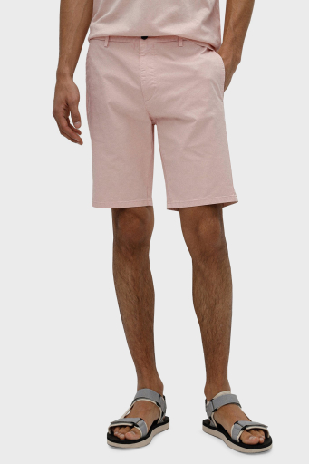 Hugo Pamuklu Normal Bel Slim Fit Chino Erkek Short 50471182 683 PUDRA - 7
