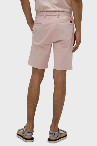 Hugo Pamuklu Normal Bel Slim Fit Chino Erkek Short 50471182 683 PUDRA - 9