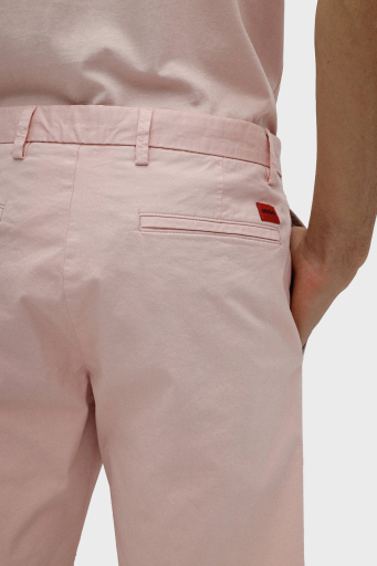 Hugo Pamuklu Normal Bel Slim Fit Chino Erkek Short 50471182 683 PUDRA - 10