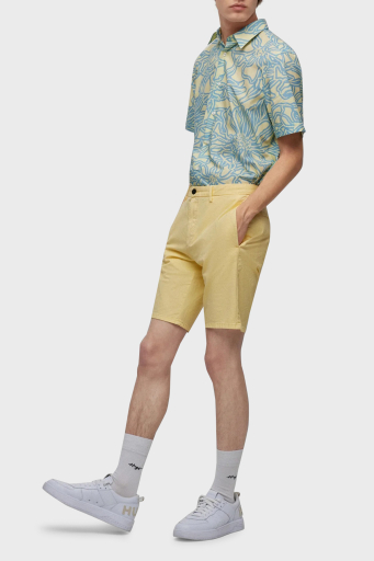 Hugo Pamuklu Normal Bel Slim Fit Chino Erkek Short 50471182 746 SARI - 5
