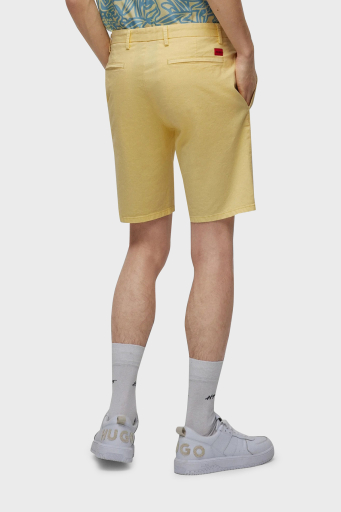 Hugo Pamuklu Normal Bel Slim Fit Chino Erkek Short 50471182 746 SARI - 6