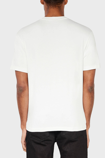 Hugo Pamuklu Regular Fit Bisiklet Yaka Erkek T Shirt 50513832 100 BEYAZ