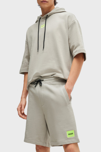 Hugo Pamuklu Regular Fit Cepli Erkek Short 50466196 055 AÇIK GRİ - 2