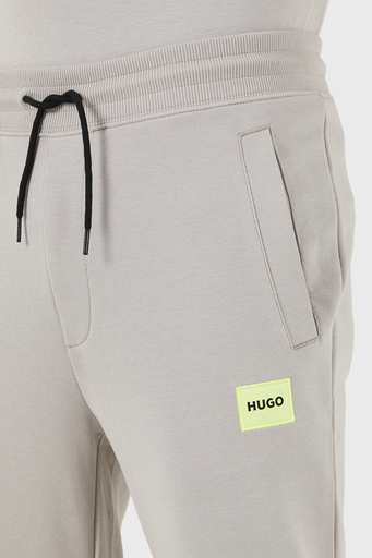 Hugo Pamuklu Regular Fit Jogger Spor Erkek Pantolon 50447963 055 GRİ - 5