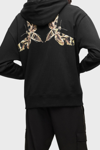 Hugo Pamuklu Relaxed Fit Kanguru Cepli Kapüşonlu Erkek Sweat 50484748 001 SİYAH - 3
