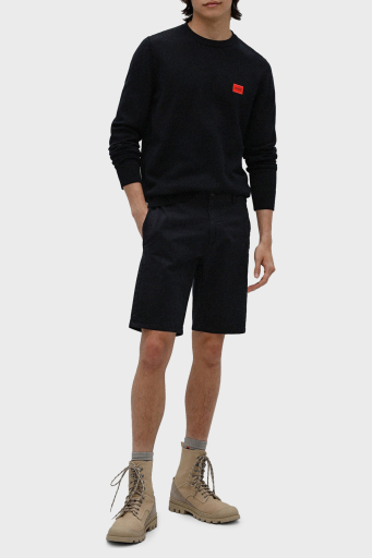 Hugo Pamuklu Slim Fit Cepli Erkek Short 50471182 001 SİYAH - 7