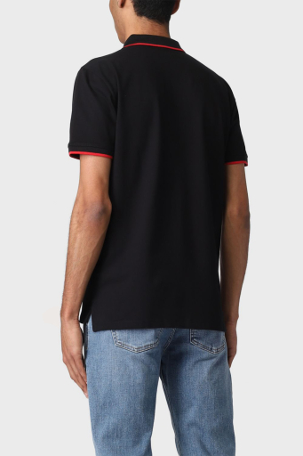 Hugo Pamuklu Slim Fit Düğmeli Erkek Polo Yaka T Shirt 50467344 001 SİYAH - 2