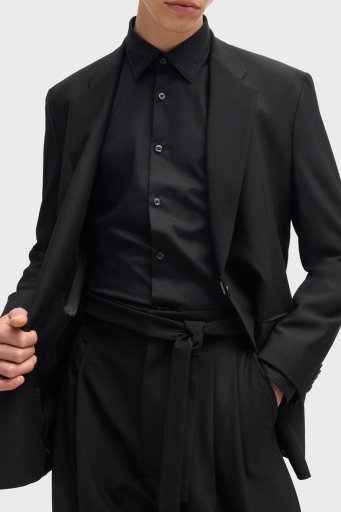 Hugo Pamuklu Slim Fit Erkek Gömlek 50505315 001 SİYAH - 10