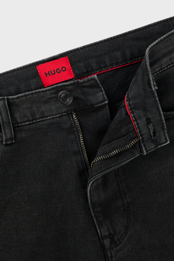 Hugo Pamuklu Slim Fit Streç Jeans Erkek Kot Pantolon 50522151 007 ANTRASİT - 4