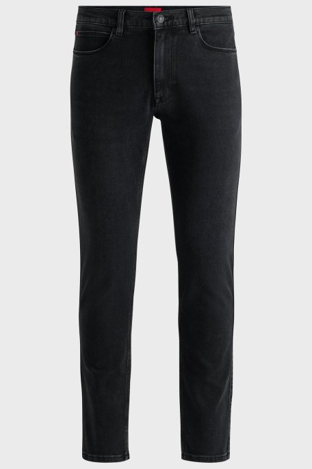 Hugo Pamuklu Slim Fit Streç Jeans Erkek Kot Pantolon 50522151 007 ANTRASİT - 2