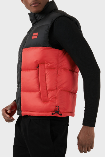 Hugo Regular Fit Dik Yaka Şişme Erkek Yelek 50496251 693 KIRMIZI - 8