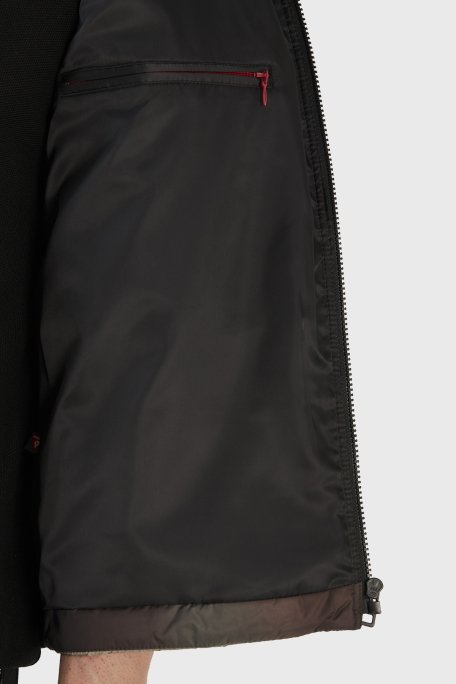 Hugo Regular Fit Fermuarlı Dik Yaka Şişme Erkek Yelek 50485247 960 HAKİ - 5