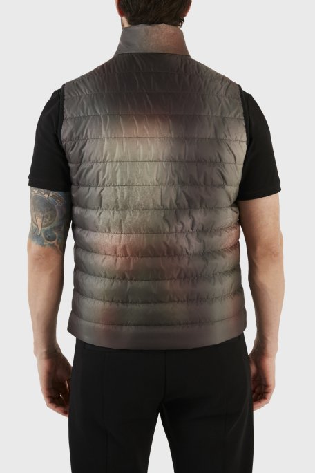 Hugo Regular Fit Fermuarlı Dik Yaka Şişme Erkek Yelek 50485247 960 HAKİ - 7