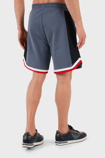 Hugo Şeritli % 100 Pamuk Relaxed Fit Normal Bel Erkek Short 50510163 462 MAVİ - 14