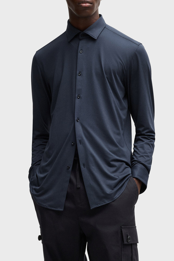 Hugo Slim Fit Jarse Erkek Gömlek 50519844 405 LACİVERT - 1