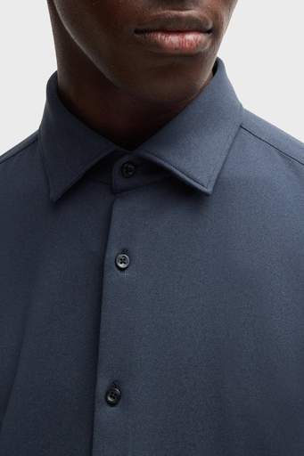 Hugo Slim Fit Jarse Erkek Gömlek 50519844 405 LACİVERT - 5