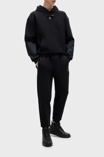 Hugo Streç Pamuklu Relaxed Fit Jogger Spor Erkek Pantolon 50509457 001 SİYAH - 8