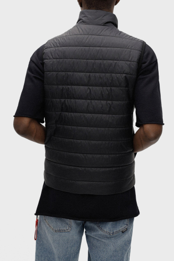 Hugo Su Geçirmez Slim Fit Dik Yaka Şişme Erkek Yelek 50468742 001 SİYAH - 2