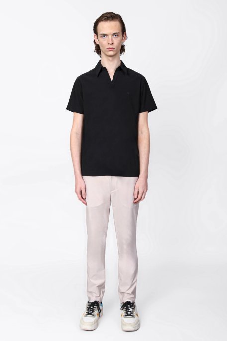 Isaora Regular Fit Normal Bel Düz Paça Su İtici Erkek Pantolon ISR5111 BEJ BEJ - 2