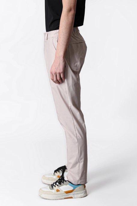 Isaora Regular Fit Normal Bel Düz Paça Su İtici Erkek Pantolon ISR5111 BEJ BEJ - 4