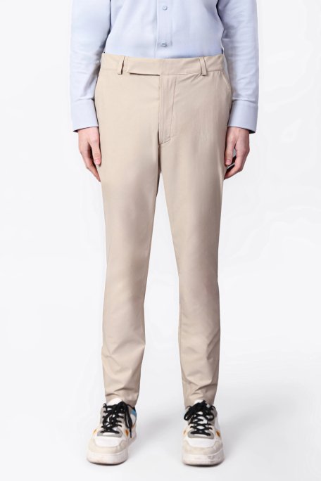 Isaora Regular Fit Normal Bel Düz Paça Su İtici Erkek Pantolon ISR5111 BSC BİSKÜVİ - 1
