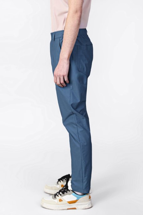 Isaora Regular Fit Normal Bel Düz Paça Su İtici Erkek Pantolon ISR5111 DPS İNDİGO - 3