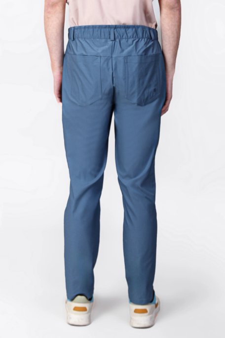 Isaora Regular Fit Normal Bel Düz Paça Su İtici Erkek Pantolon ISR5111 DPS İNDİGO - 4